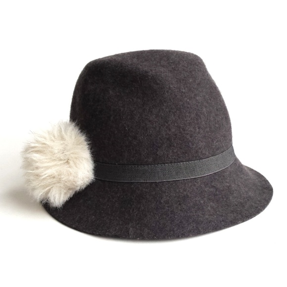Anthropologie Accessories - Santelli Francesca [Anthropologie] Wool Hat w/Pom
